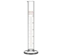 stonylab Vidrio Cilindro Graduado (1 Paquete), Graduated Cylinder Vidrio de Borosilicato 25 ml Pared Pesada Vidrio Graduado Cilindro de Medición