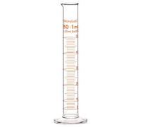 stonylab Vidrio Cilindro Graduado (1 Paquete), Graduated Cylinder Vidrio de Borosilicato 50 ml Pared Pesada Vidrio Graduado Cilindro de Medición