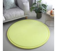 Stoolzfaid Alfombra Redonda De Pelo Corto,Suaves para HabitacióN Tapete De Actividades,Alfombra De Juego De Forro Polars De Corals,Sencillos Y Elegante,para Habitacion Oficina