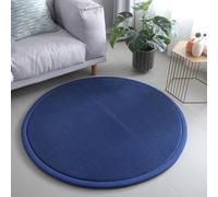 Stoolzfaid Alfombra Redonda De Pelo Corto,Suaves para HabitacióN Tapete De Actividades,Alfombra De Juego De Forro Polars De Corals,Sencillos Y Elegante,para Habitacion Oficina