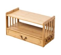 Stoolzfaid Mesa De Altar Budista,Mesa De Altar Personal,Mesa De MeditacióN,Mesa De Altar con Almacenamiento,Mesa De MeditacióN De Altar,Doble Capa Gabinete De Buda,para Oraciones,AdoracióN