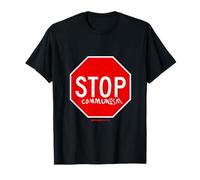 Stop Communism graffiti anti socialismo funny sign Camiseta