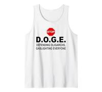 Stop Doge Sign,Anti Doge Protest Signs,D.O.G.E. No Bad Doge Camiseta sin Mangas