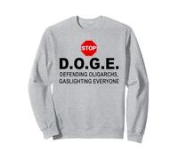 Stop Doge Sign,Anti Doge Protest Signs,D.O.G.E. No Bad Doge Sudadera