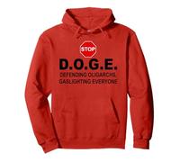 Stop Doge Sign,Anti Doge Protest Signs,D.O.G.E. No Bad Doge Sudadera con Capucha