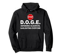 Stop Doge Sign,Anti Doge Protest Signs,No D.O.G.E. Bad Doge Sudadera con Capucha