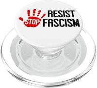Stop Fascism Resist No Kings America US Protest Anti-Fascism PopSockets PopGrip para MagSafe