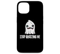 Stop Ghosting Me Lindo Fantasma de Halloween Carcasa para iPhone 13