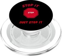 Stop IT Stop Just Stop IT PopSockets PopGrip para MagSafe