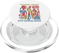 Stop Making Sensee Talking Heads Retro Diseño Divertido PopSockets PopGrip para MagSafe