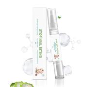 Stop Nail, Nail Bite Solution, Habit Control, Bitter Coat 5ml Finger Sucking Prevent Formula Care Protection Layer for Men Women Teens Kids School Home Use 12.5x1.8x1.8cm