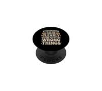 Stop Praying For Me You'Re Saying It Wrong PopSockets PopGrip Adhesivo
