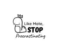 Stop Procrastinating Notebook: Motivational Lined Notebook for Productivity, Notes & Goal Setting
