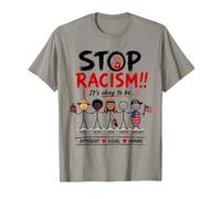Stop Racism It's Okay to Be Asian Black Arab Normal American Camiseta