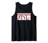 Stop Roll and Pass The Gravy - Divertido Disfraz de Acción de Gracias Camiseta sin Mangas