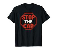 Stop the Cap Funny Slang Meme Design Gráfico Camiseta