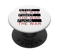 Stop The War (Declaración de Paz) PopSockets PopGrip Adhesivo