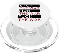 Stop The War (Declaración de Paz) PopSockets PopGrip para MagSafe