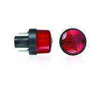 Stop Trasero Moto Luz De Cola Faro CHAFT Modificación Doble Función 55mm
