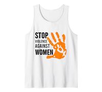 Stop Violence Against - Camiseta para Mujer Camiseta sin Mangas