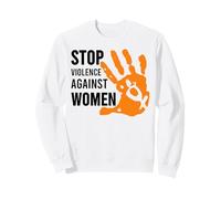 Stop Violence Against - Camiseta para Mujer Sudadera