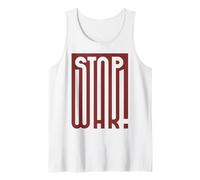 Stop War Activistas Pacifismo Paz En Lugar De Guerra Camiseta sin Mangas