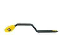 Stoplock HG 134-66 - Barra Antirrobo para Volante de Coche, 1 Unidad, con Llaves, Compatible con Airbag, Color Amarillo y Gris