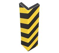 Stoppers Tira protectora para Coche, Protector Esquina Cantonera, Negro y Amarillo