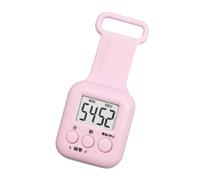 Stopwatcħ Keychain 7.7x3.6x1.2cm Magnetic Timer Pendant - Mini Countdown Timer ABS Portable Gym Yoga Kitchen TrainingTimer Large Screen Memory Function 99min Alarm Precision Timing