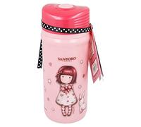 STOR 8412497847051 GORJUSS Botella de Agua Infantil con Cierre de Rosca y dosificador, Cantimplora Reutilizable para niños con tapón Anti Goteo - Libre de BPA - 390 ML