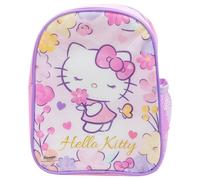 Stor Bolsa Térmica Porta Merienda Hello Kitty con Asas y Cremallera - Mochila Isotérmica Infantil para Almuerzo Colegio - Material Textil Resistente