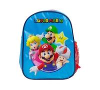 Stor Bolsa Térmica Porta Merienda Super Mario Bros con Asas y Cremallera - Mochila Isotérmica Infantil para Almuerzo Colegio - Material Textil Resistente
