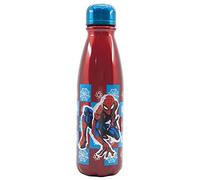 Botella de agua reutilizable de aluminio infantil de 600 ml de Spider-man