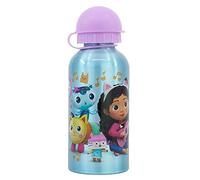 Botella de aluminio para niños - cantimplora infantil - botella de agua reutilizable de 400 ml de Gabby's Dollhouse