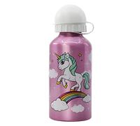 Garrafa Aluminio 400ML - Unicorn Rainbow