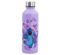 Botella de aluminio para jóvenes adultos - botella de agua reutilizable de755 ml de Stitch