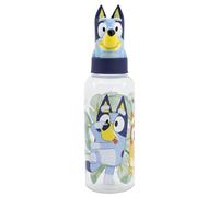 Stor Botella de Agua Bluey 560ml Tritan con Figurita 3D en Tapón - Botella Infantil para Niños y Niñas