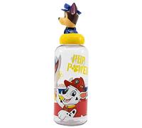 Stor Botella de agua con figura 3D de Paw Patrol (Chase) de 560 ml