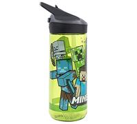 Stor Botella de agua infantil reutilizable de tritan de 620 ml de Minecraft