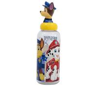 Stor Botella de Agua Reutilizable Patrulla Canina 560ml Tritan con Figurita 3D en Tapón - Botella Infantil Libre de BPA para Niños y Niñas