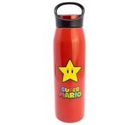 Stor Botella de Agua Super Mario Bros de Acero Inoxidable 665ml con Tapa Antiderrames y Asa para Transporte Cómodo