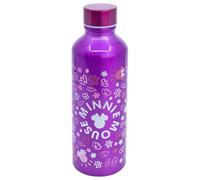 Stor Botella de Aluminio Minnie Mouse 740ml - Botella Reutilizable con Tapón de Seguridad - Resistente y Ligera para Jóvenes y Adultos