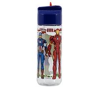 Botella de agua infantil hidro reutilizable de tritan de 540 ml de Los Vengadores - Marvel