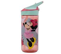 Botella de agua infantil reutilizable de tritan de 620 ml de Minnie Mouse