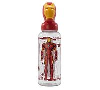 Garrafa Tampa 3D 560ML - Avengers Invincible Force: Iron Man