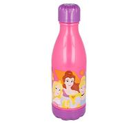 Botella de agua infantil reutilizable de plástico libre de BPA de 560 ml de Princesas Disney