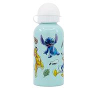 Botella de aluminio para niños - cantimplora infantil - botella de agua reutilizable de 400 ml de Disney 100