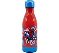 Botella de agua infantil reutilizable de plástico libre de BPA de 560 ml de Spider-man