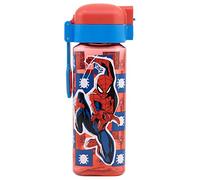 Stor Botella de robot para niños, 550 ml, rejilla de arácnidos Spiderman