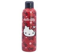 Botella de agua reutilizable térmica de acero inoxidable con doble aislamiento de 515 ml de Hello Kitty